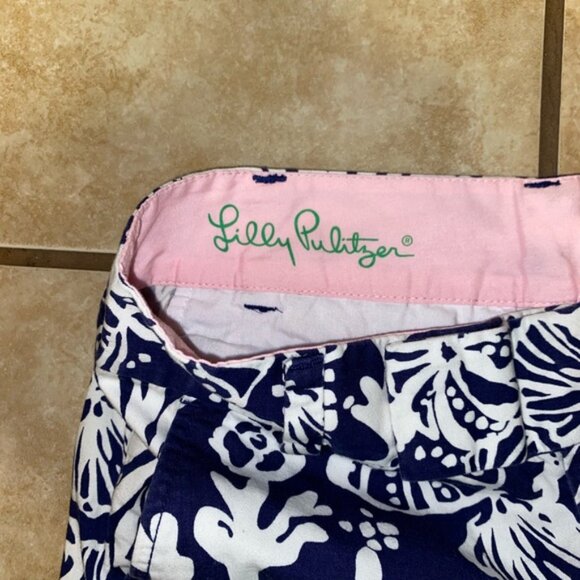 Lilly Pulitzer Barclay Shorts 00 - Picture 2 of 5
